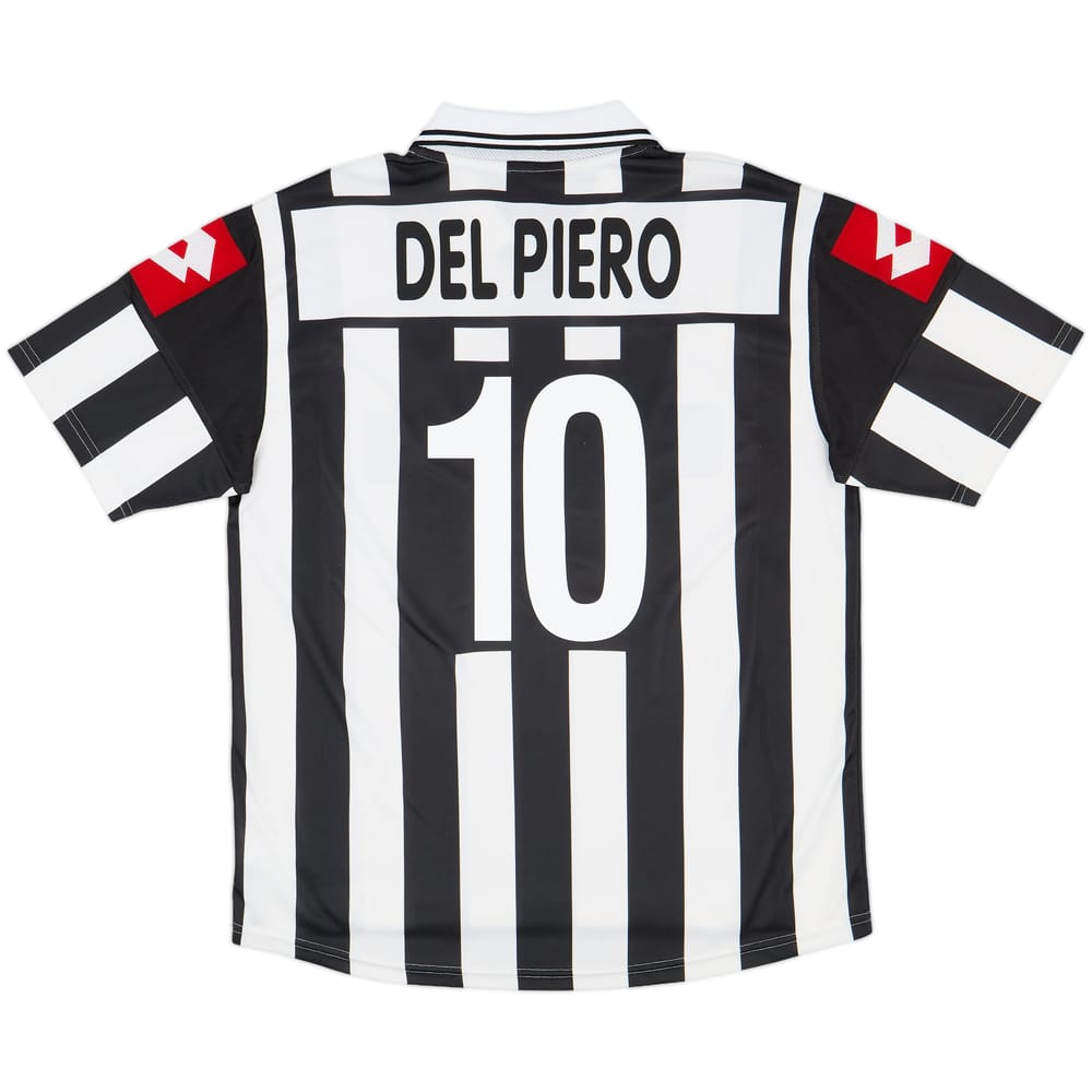2001-02 Juventus Home Shirt Del Piero #10 - 8/10 - (L)