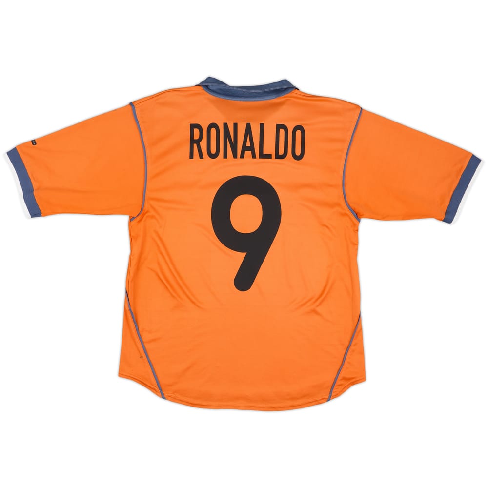 2000-01 Inter Milan Third Shirt Ronaldo #9 - 7/10 - (S)