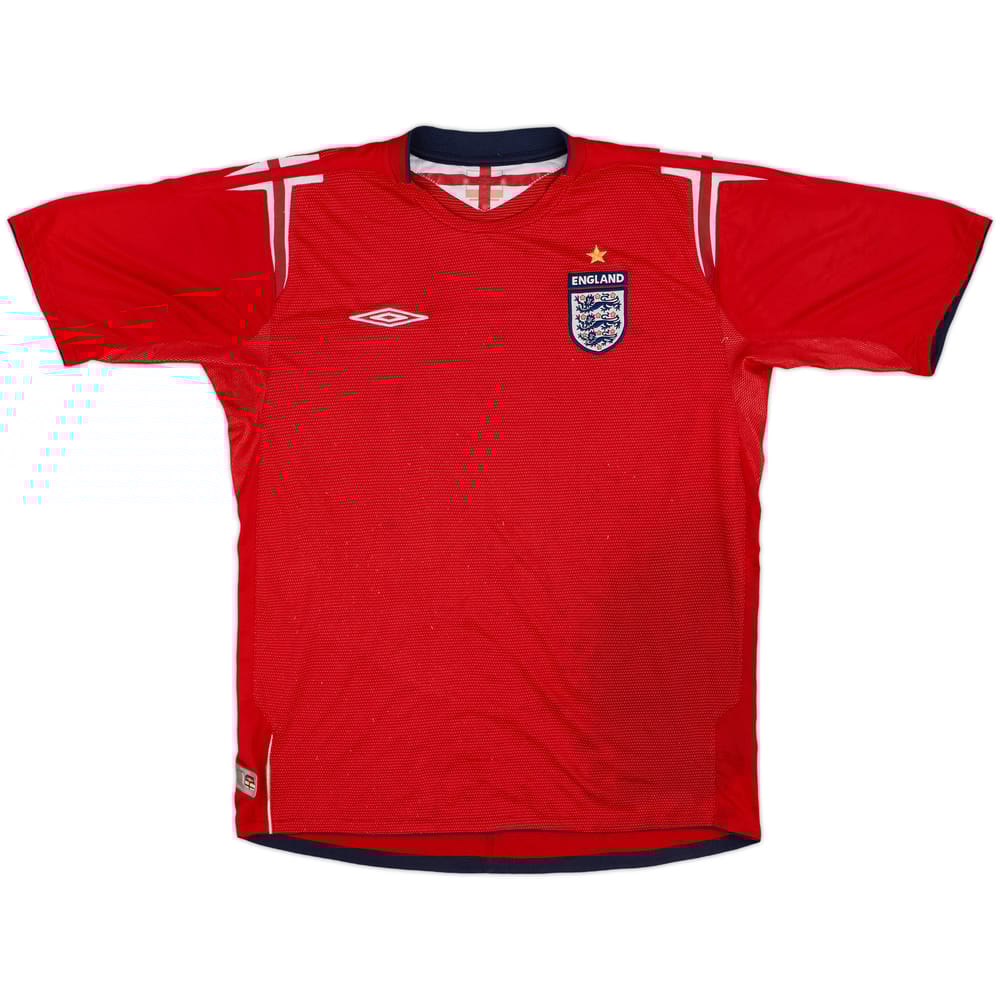 2004-06 England Away Shirt - 5/10 - (L)
