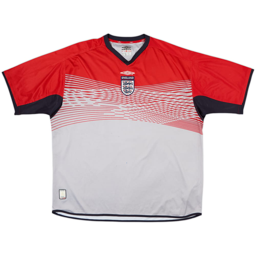 2003-04 England Umbro Training Shirt - 7/10 - (XXL)