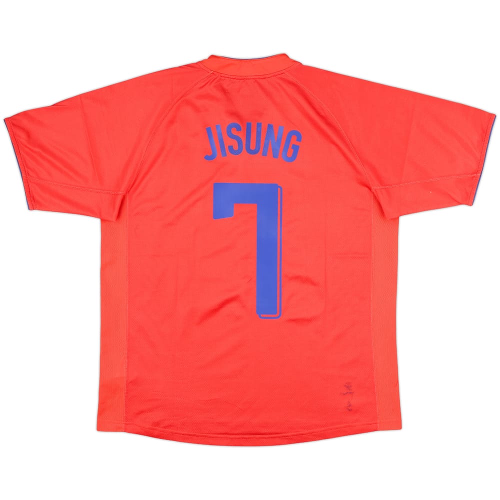 2006-08 South Korea Home Shirt Jisung #7 - 6/10 - (L)