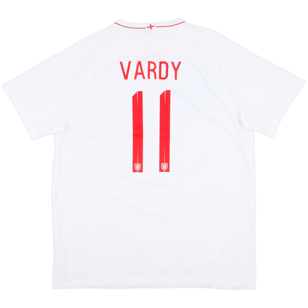 2018-19 England Home Shirt Vardy #11 - 9/10 - (XXL)