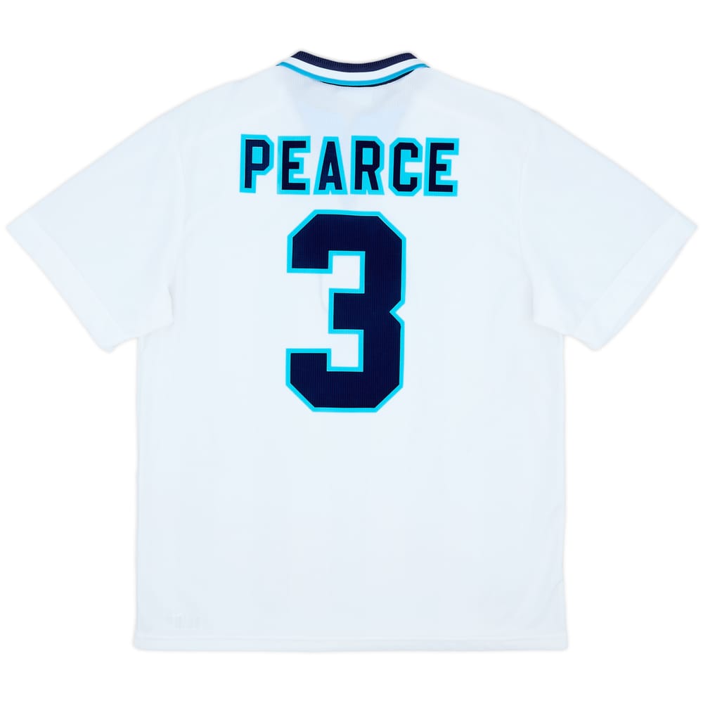 1995-97 England Home Shirt Pearce #3 - 9/10 - (L)