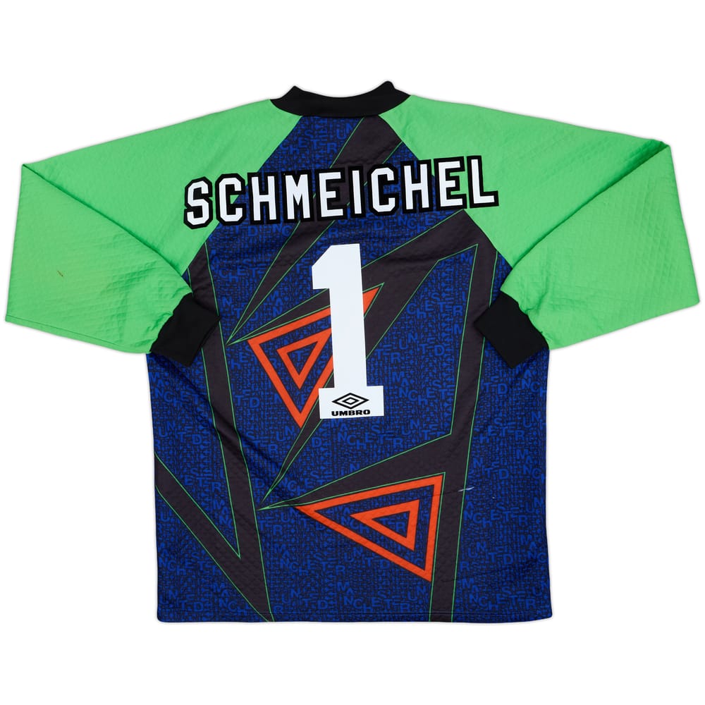 1994-96 Manchester United GK Shirt Schmeichel #1 - 7/10 - (L)