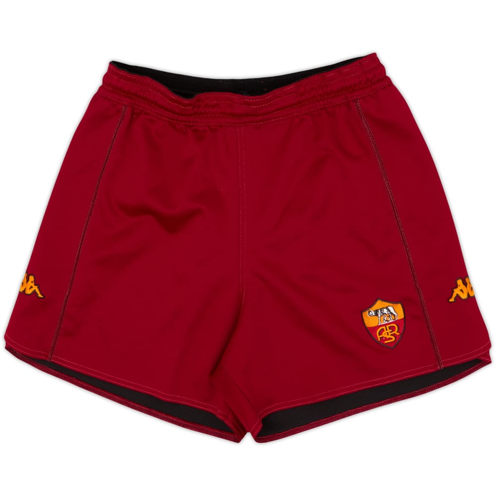 2002-03 Roma European Home Shorts - 9/10 - (XL)
