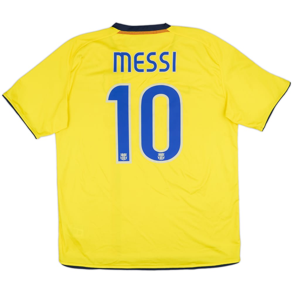 2008-10 Barcelona Away Shirt Messi #10 - 6/10 - (L)