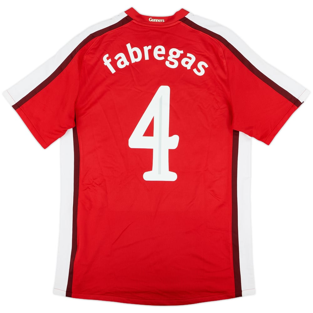 2008-10 Arsenal Home Shirt Fabregas #4 - 9/10 - (M)