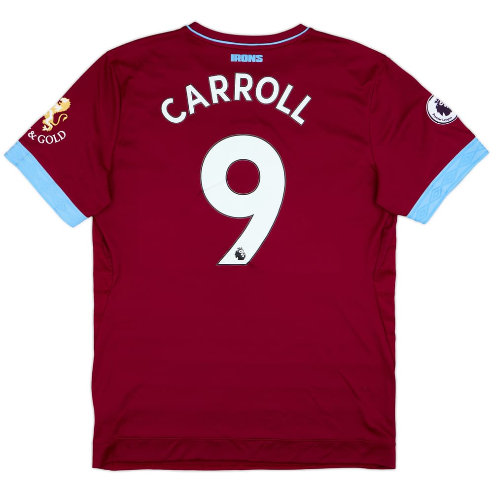 2018-19 West Ham Home Shirt Carroll #9 - 8/10 - (XL)