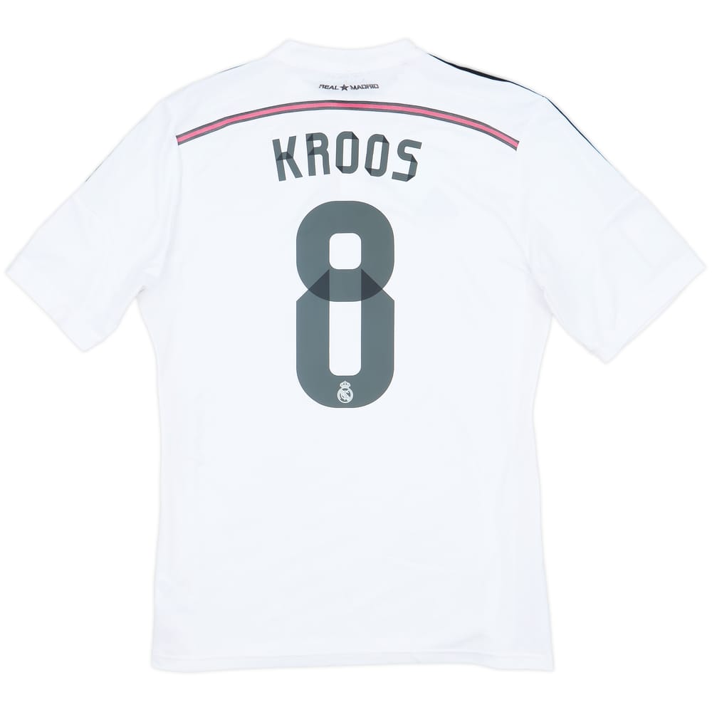 2014-15 Real Madrid Home Shirt Kroos #8 - 7/10 - (M)