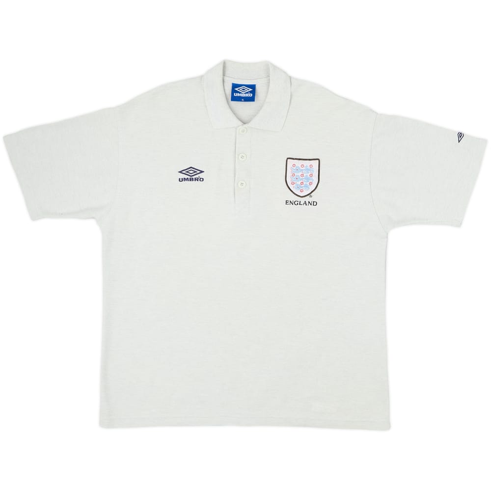 1998-00 England Umbro Polo Shirt - 6/10 - (XL)