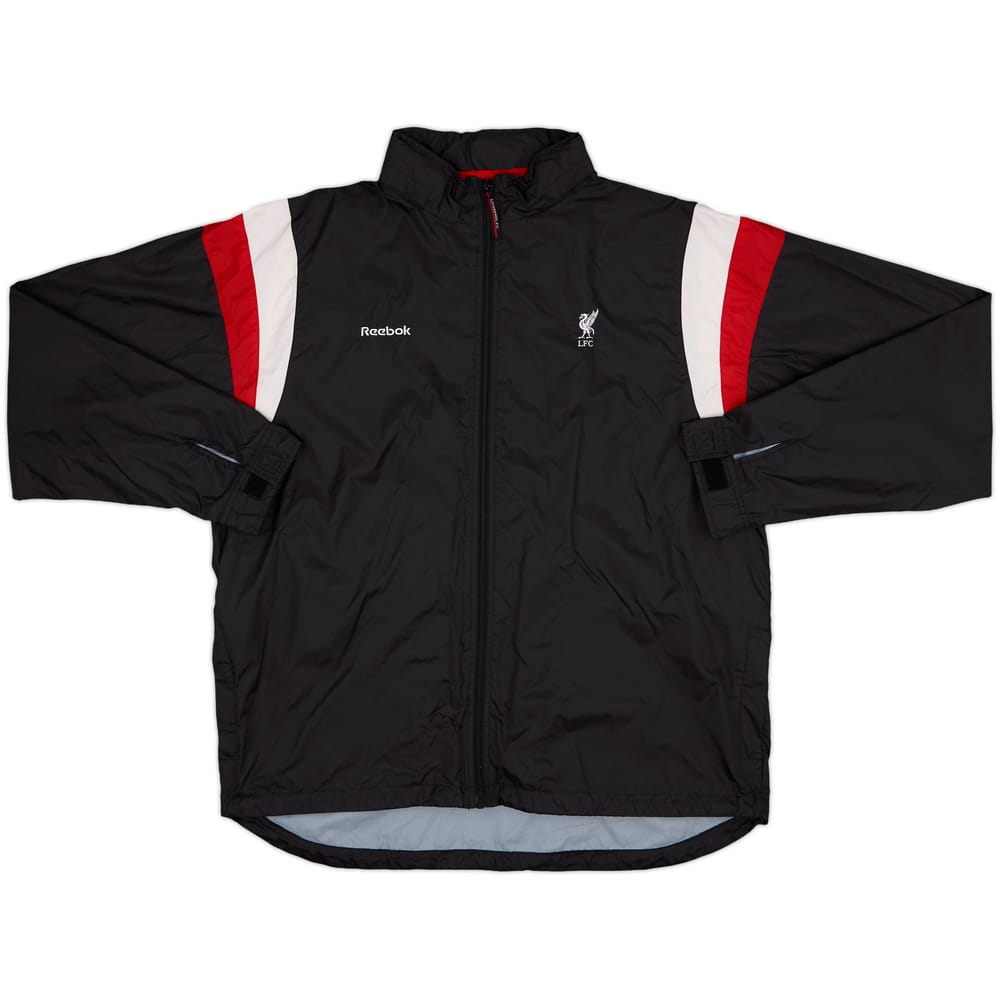 2003-04 Liverpool Reebok Hooded Rain Jacket - 10/10 - (XL)