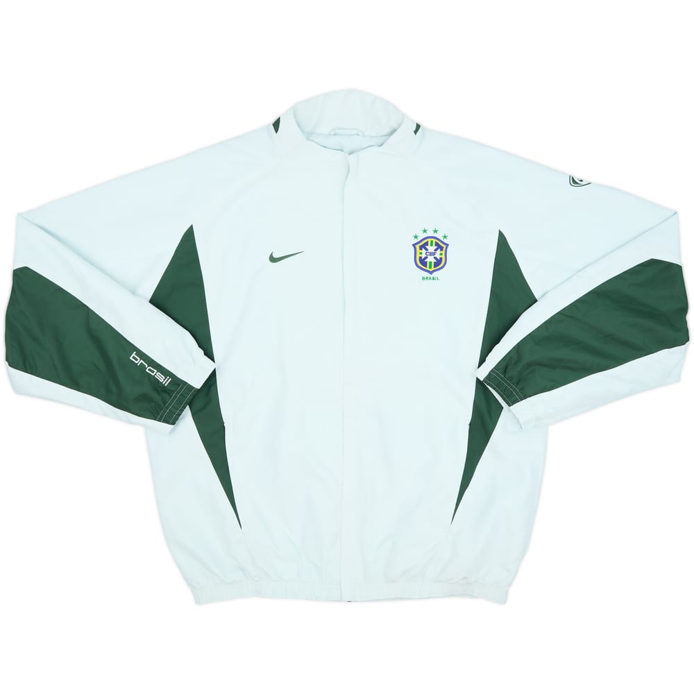 2002-03 Brazil Nike Track Jacket - 8/10 - (XL)
