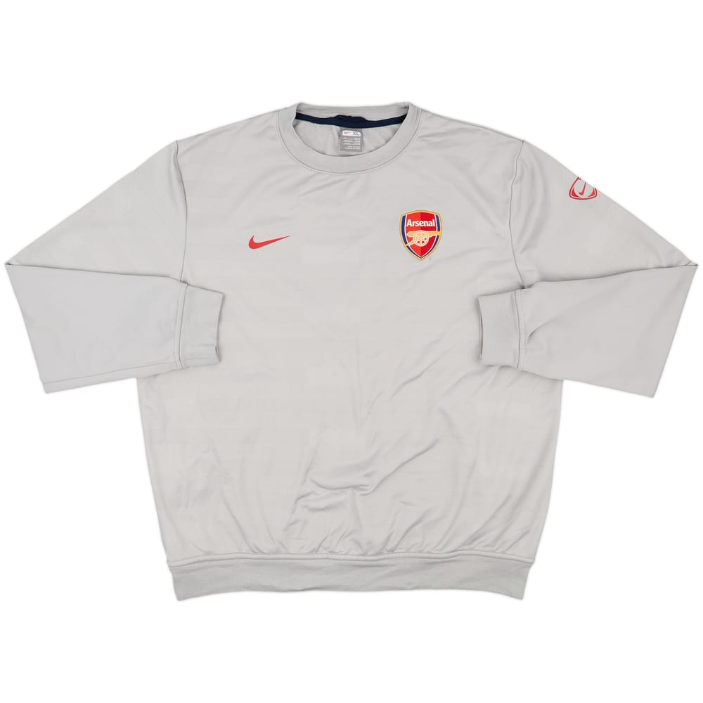 2009-10 Arsenal Nike Sweat Top - 8/10 - (XL)