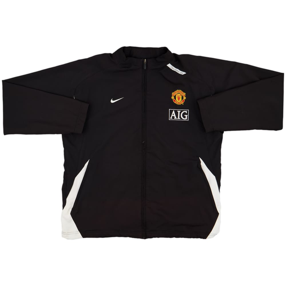 2007-08 Manchester United Nike Track Jacket - 9/10 - (XXL)