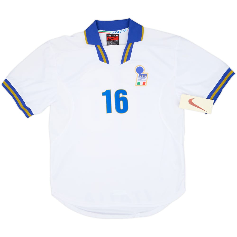 1996-97 Italy Player Issue Away Shirt #16 (L)