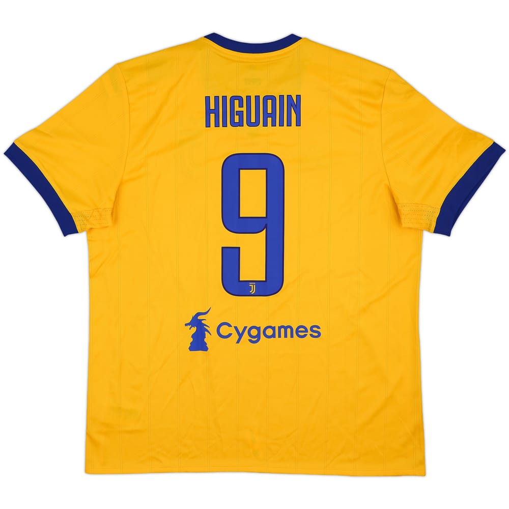 2017-18 Juventus Away Shirt Higuain #9 (XL)