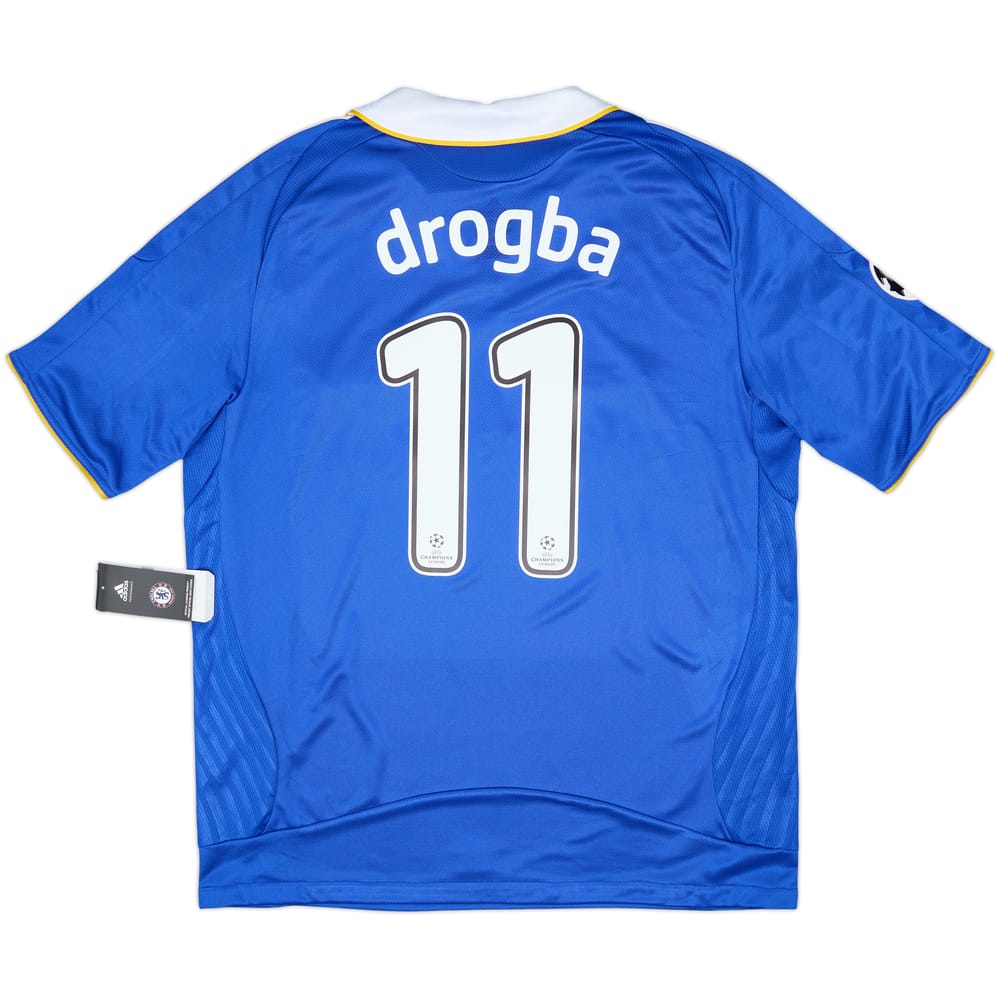 2008-09 Chelsea Champions League Final Home Shirt Drogba #11 (L)