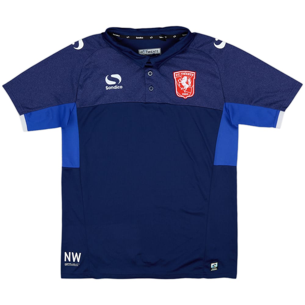 2017-18 FC Twente Staff Issue Sondico Polo Shirt NW - 8/10 - (S)