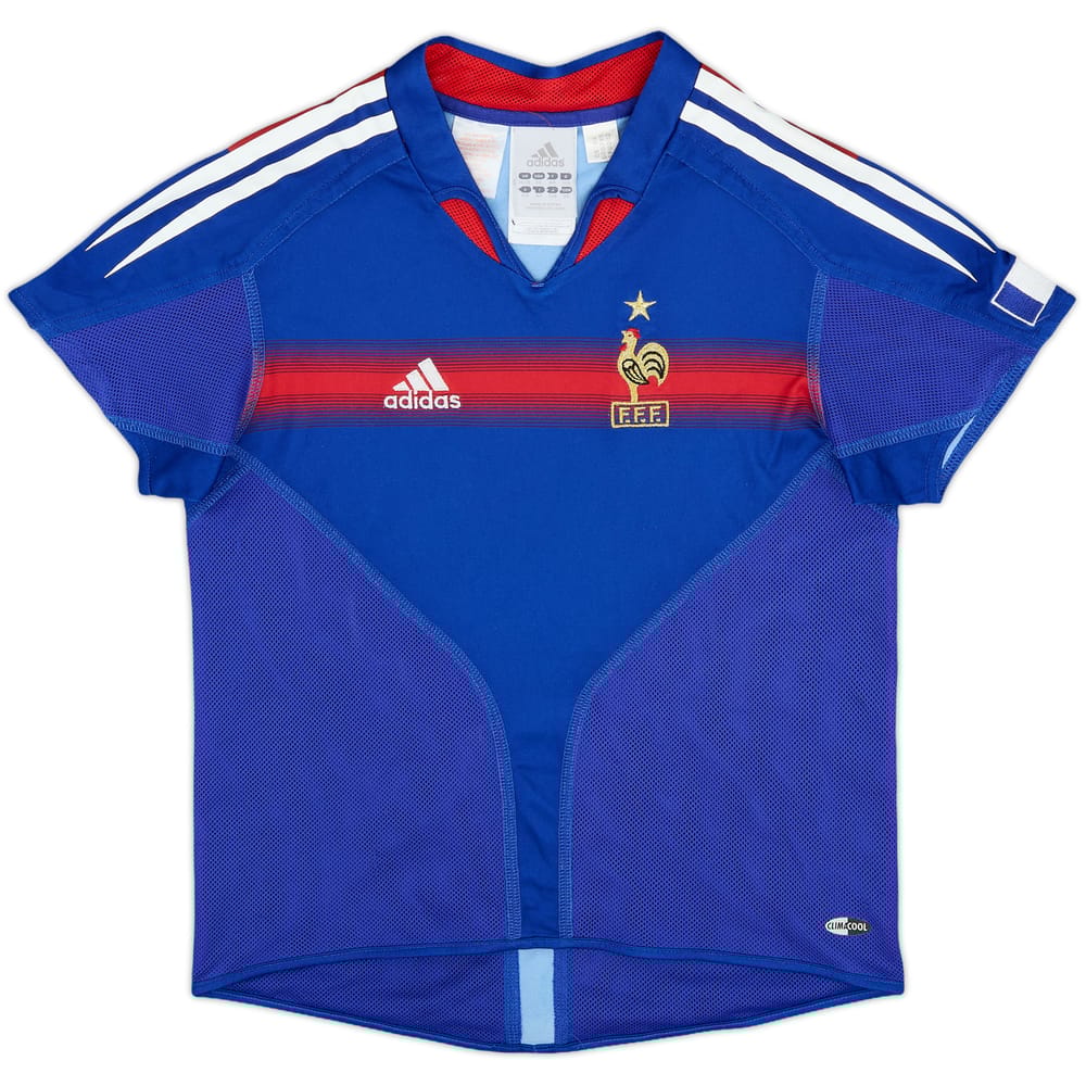 2004-06 France Home Shirt - 9/10 - (S.Boys)