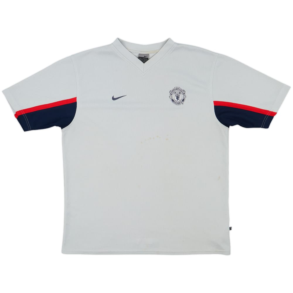 2003-04 Manchester United Nike Training Shirt - 6/10 - (L)