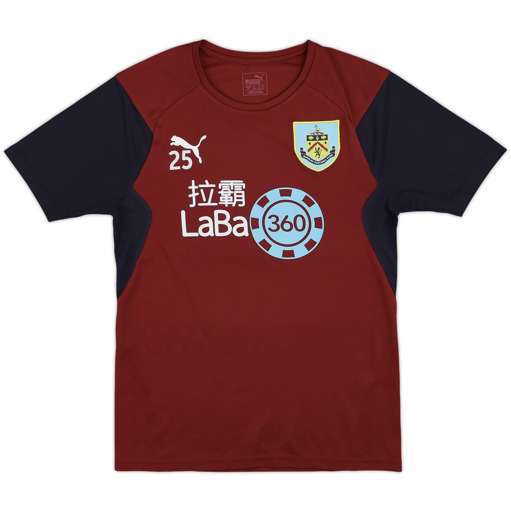 2018-19 Burnley Player Issue Puma Training Shirt #25 - 6/10 - (S)