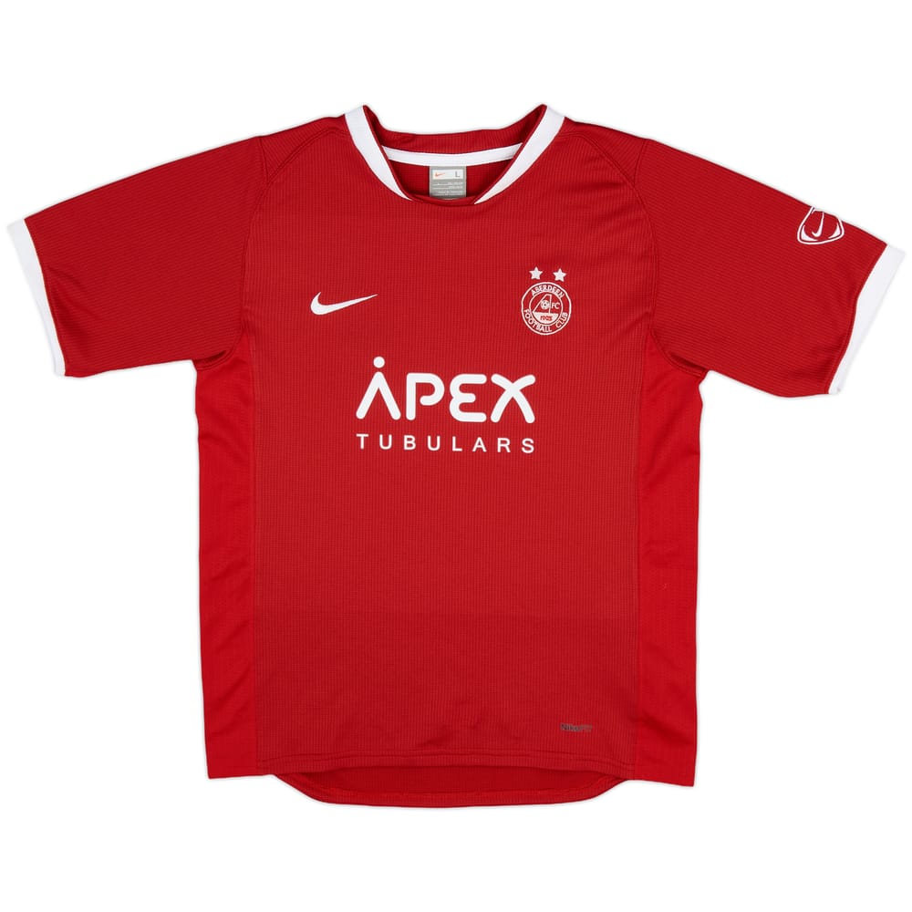 2007-08 Aberdeen Home Shirt - 10/10 - (L.Boys)