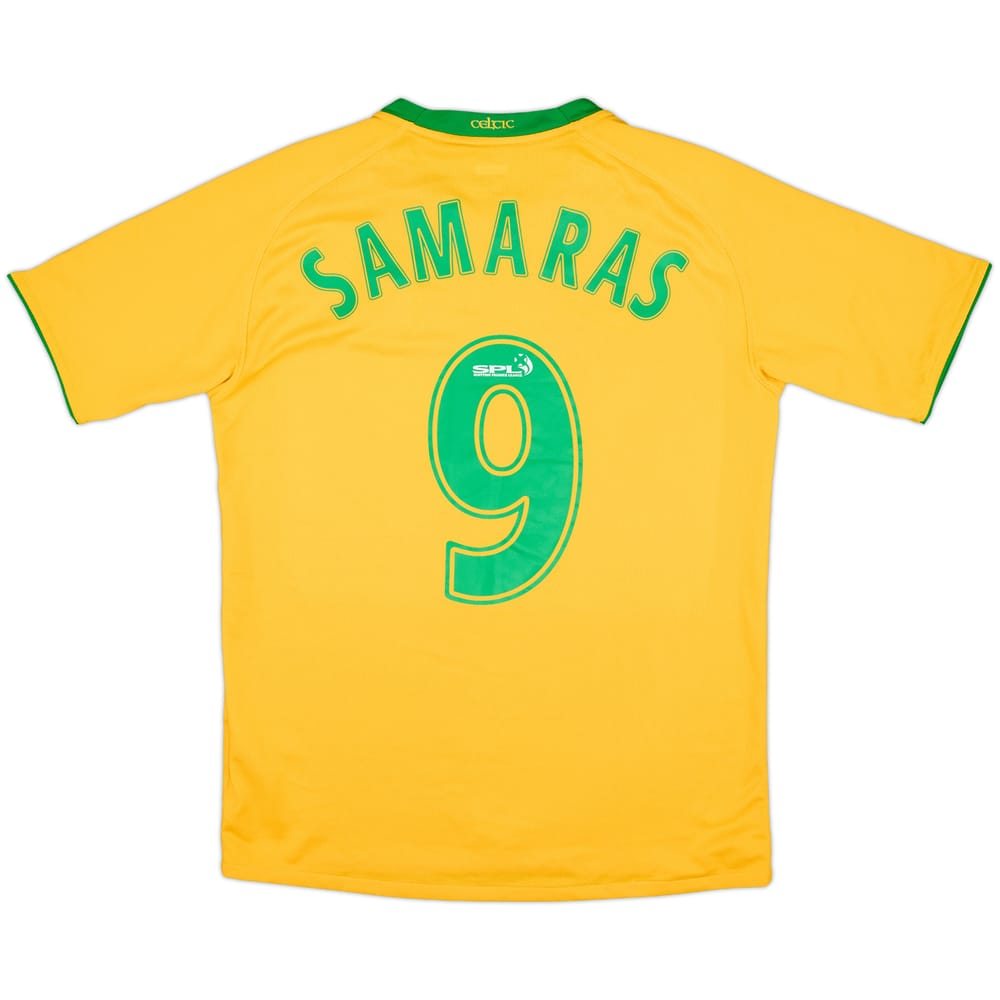 2008-09 Celtic Away Shirt Samaras #9 - 10/10 - (XL.Boys)