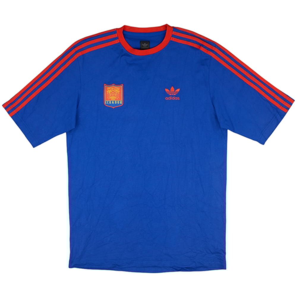 2006 Ecuador adidas Originals Retro '1980 Away' Shirt #24 - 8/10 - (M)