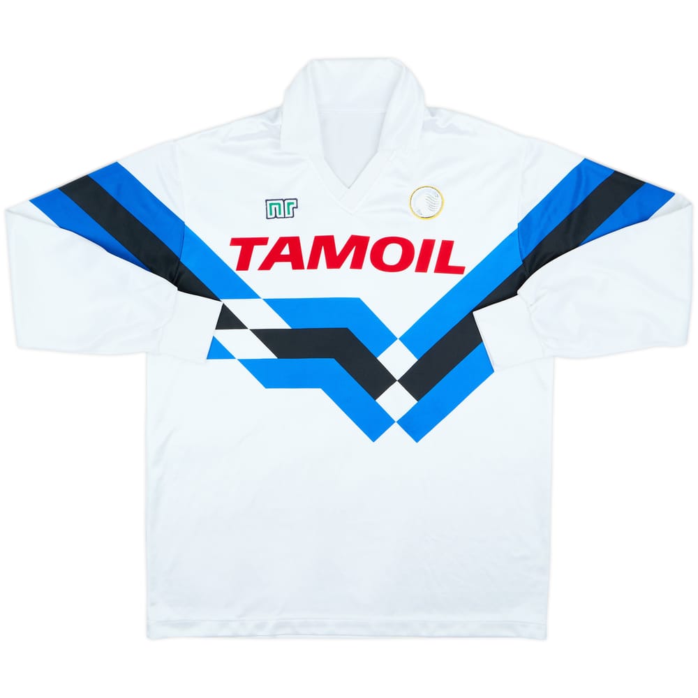 Camiseta de visitante de manga larga del Atalanta 1989-91 #13 - 5/10 - (L)