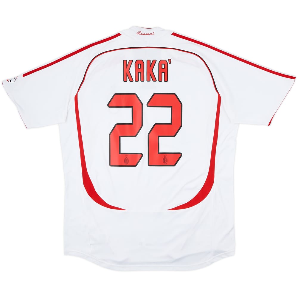 2006-07 AC Milan Away Shirt Kaka #22 - 6/10 - (XL)