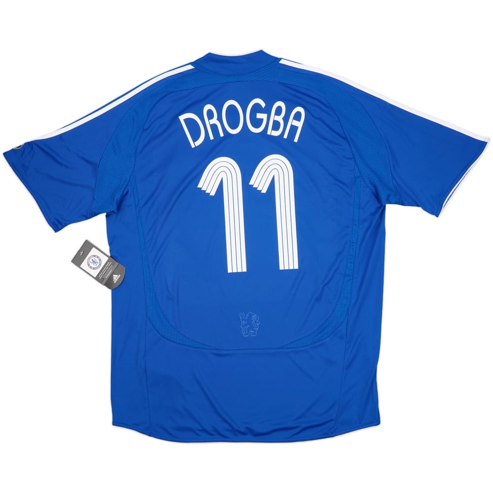 2006-08 Chelsea Home Shirt Drogba #11 (XL)