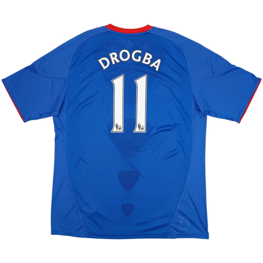 2010-11 Chelsea Home Shirt Drogba #11 (XL)