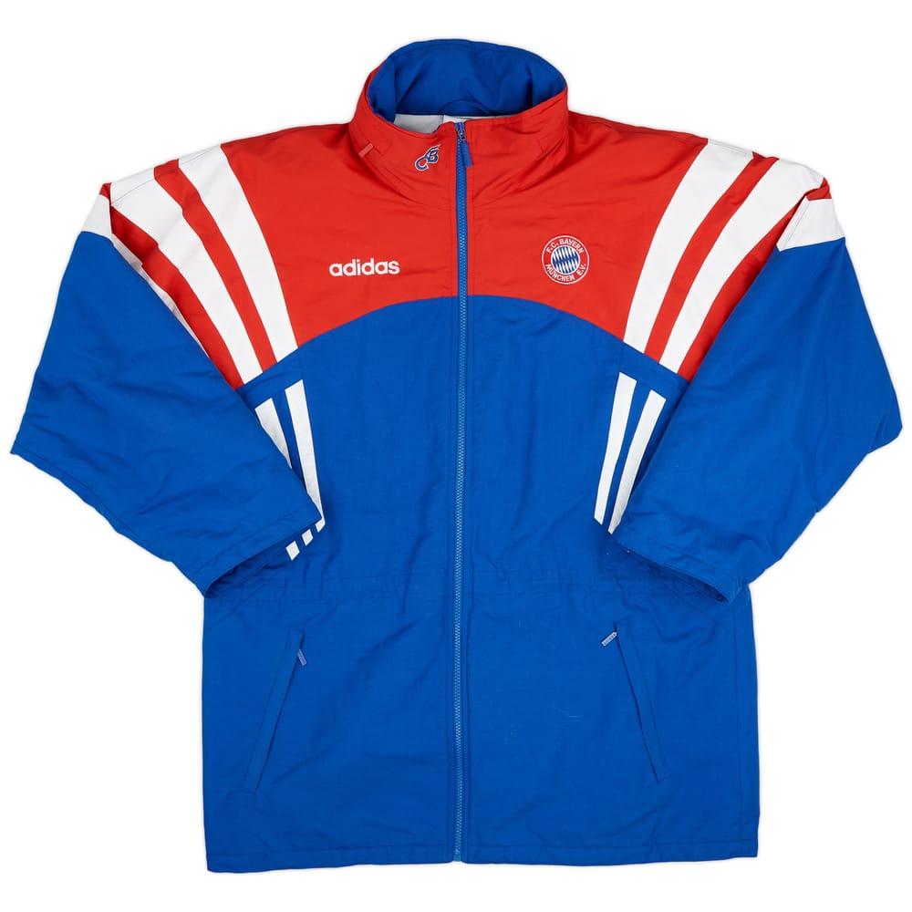 1995-96 Bayern Munich adidas Padded Bench Coat - 9/10 - (M/L)