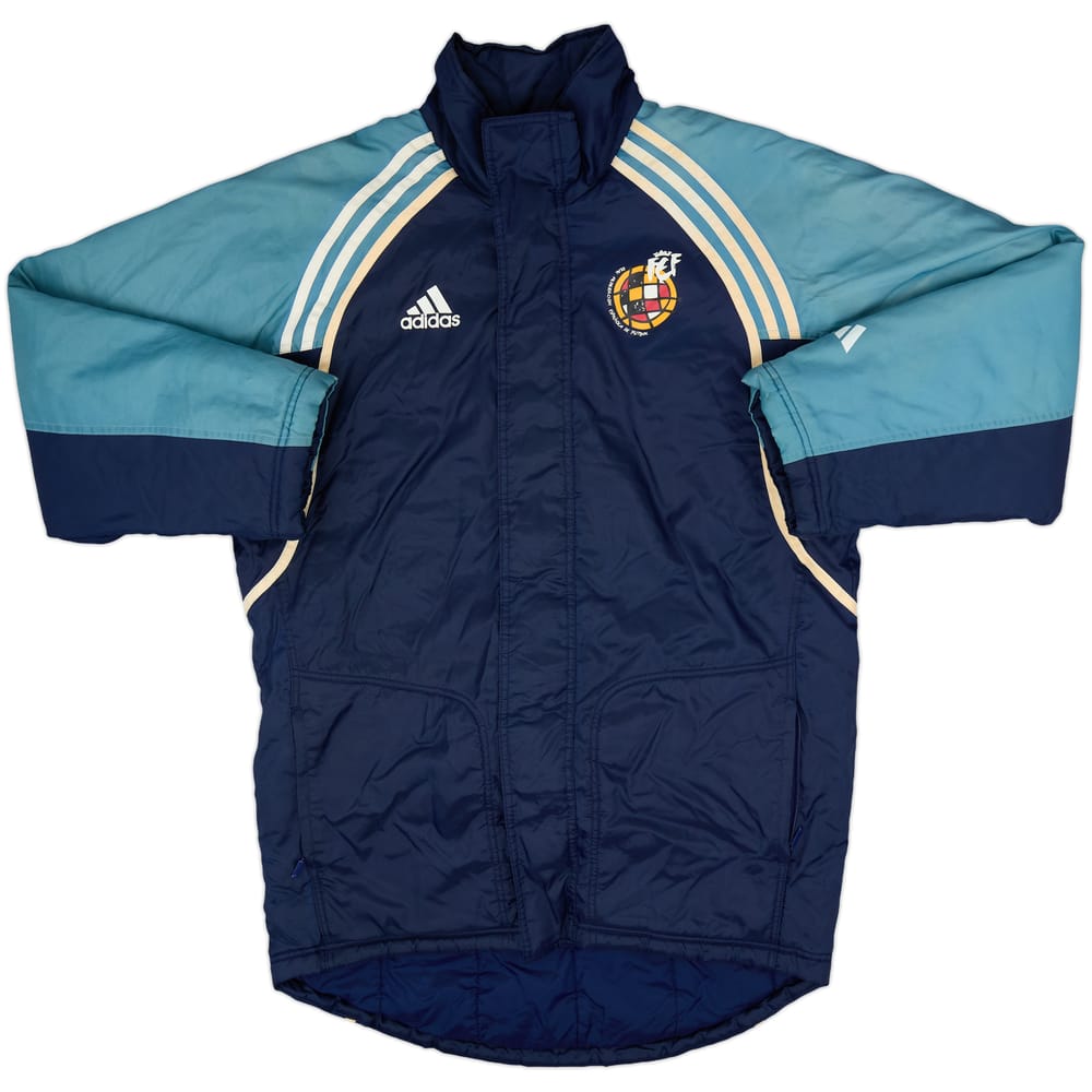 1998-00 Spain adidas Padded Bench Coat - 6/10 - (S)