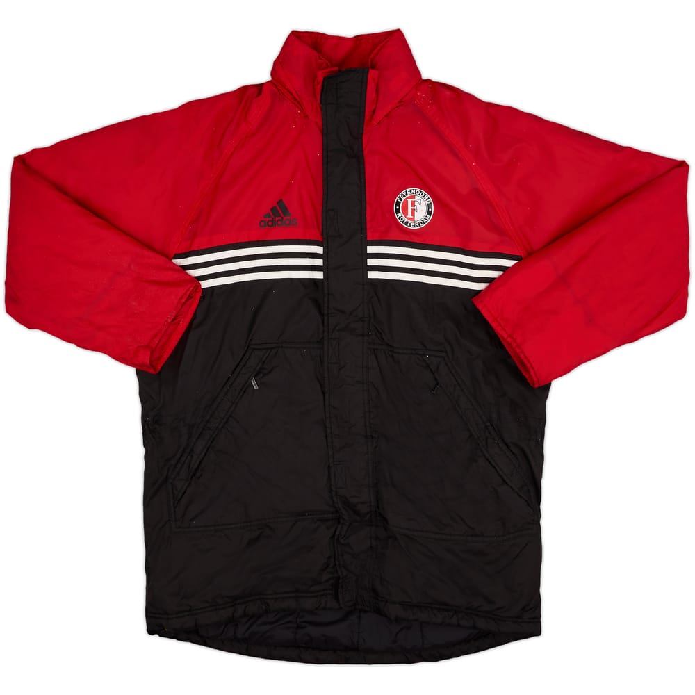 1998-99 Feyenoord adidas Padded Bench Coat - 7/10 - (M/L)