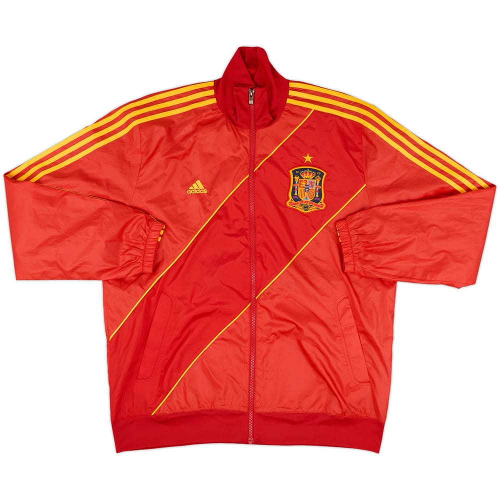 2012-13 Spain adidas Track Jacket - 9/10 - (L)