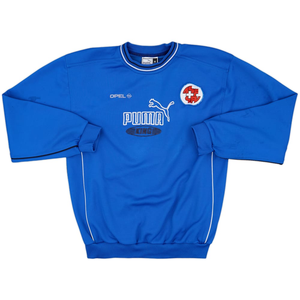 1998-00 Switzerland Player Issue Puma Sweat Top - 8/10 - (XL)