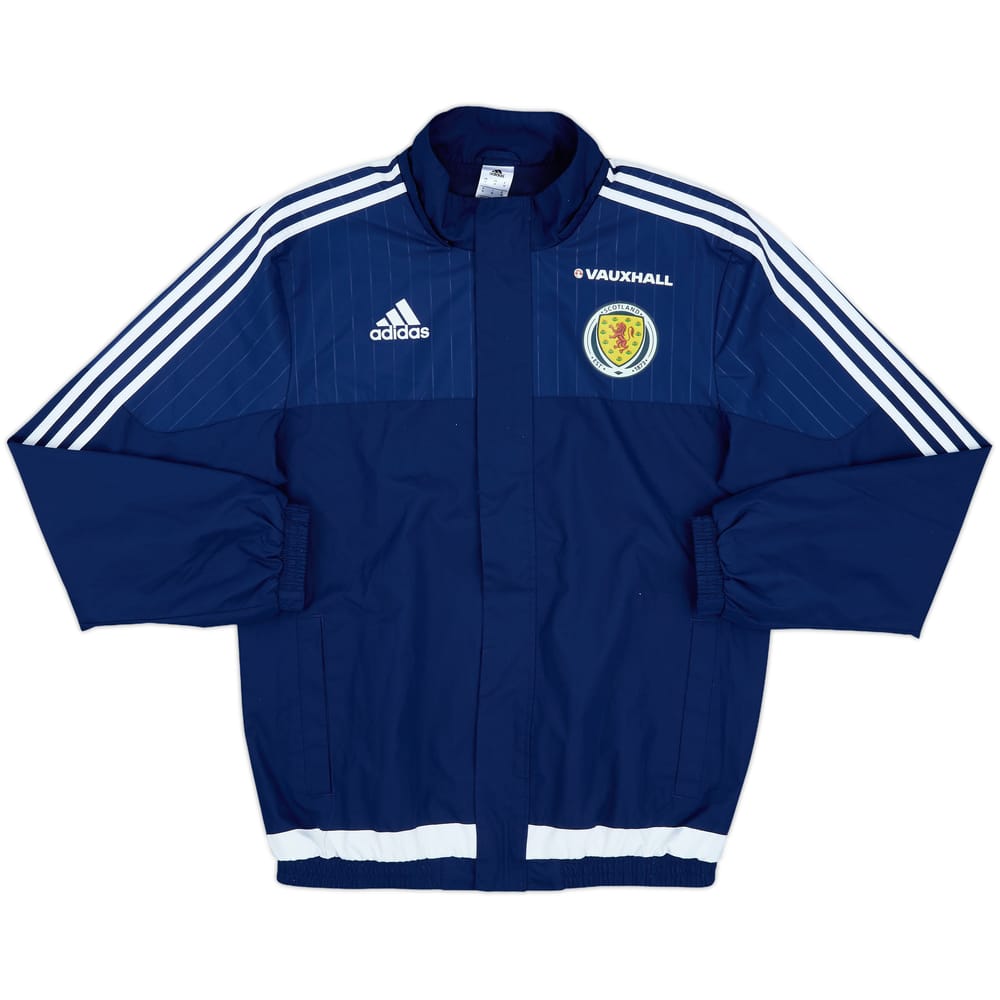 2015-16 Scotland adidas Rain Jacket - 7/10 - (M)