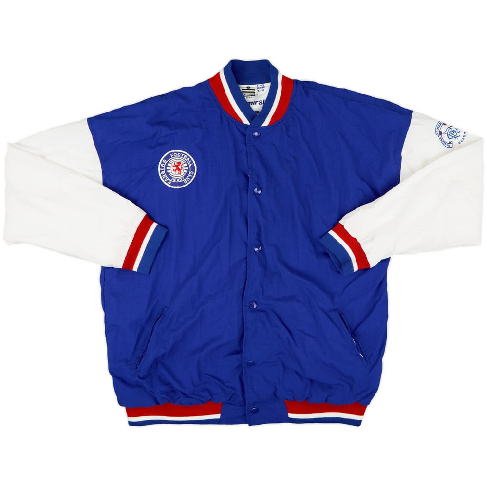 1990-92 Rangers Admiral Bomber Jacket - 8/10 - (L)