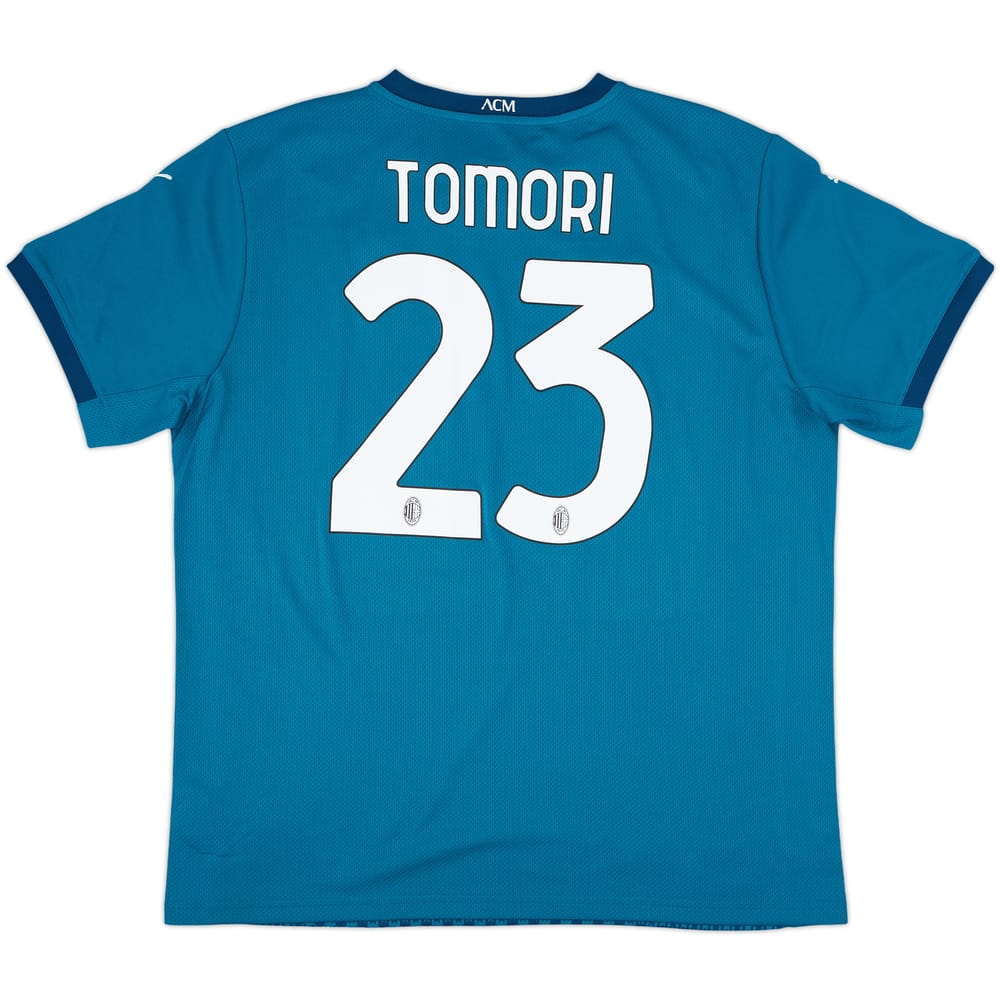 2020-21 AC Milan Third Shirt Tomori #23 (XL)