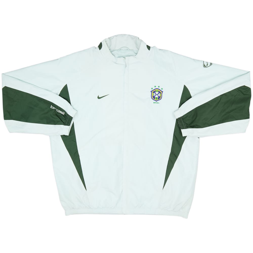 2002-03 Brazil Nike Track Jacket - 8/10 - (L)