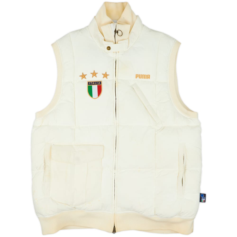 2003-04 Italy Puma Padded Gilet - 5/10 - (XXL)