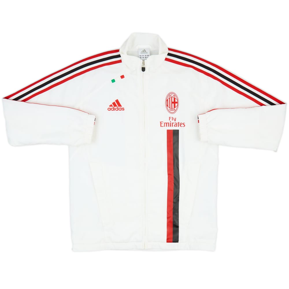 2011-12 AC Milan adidas Track Jacket - 8/10 - (XL.Boys)
