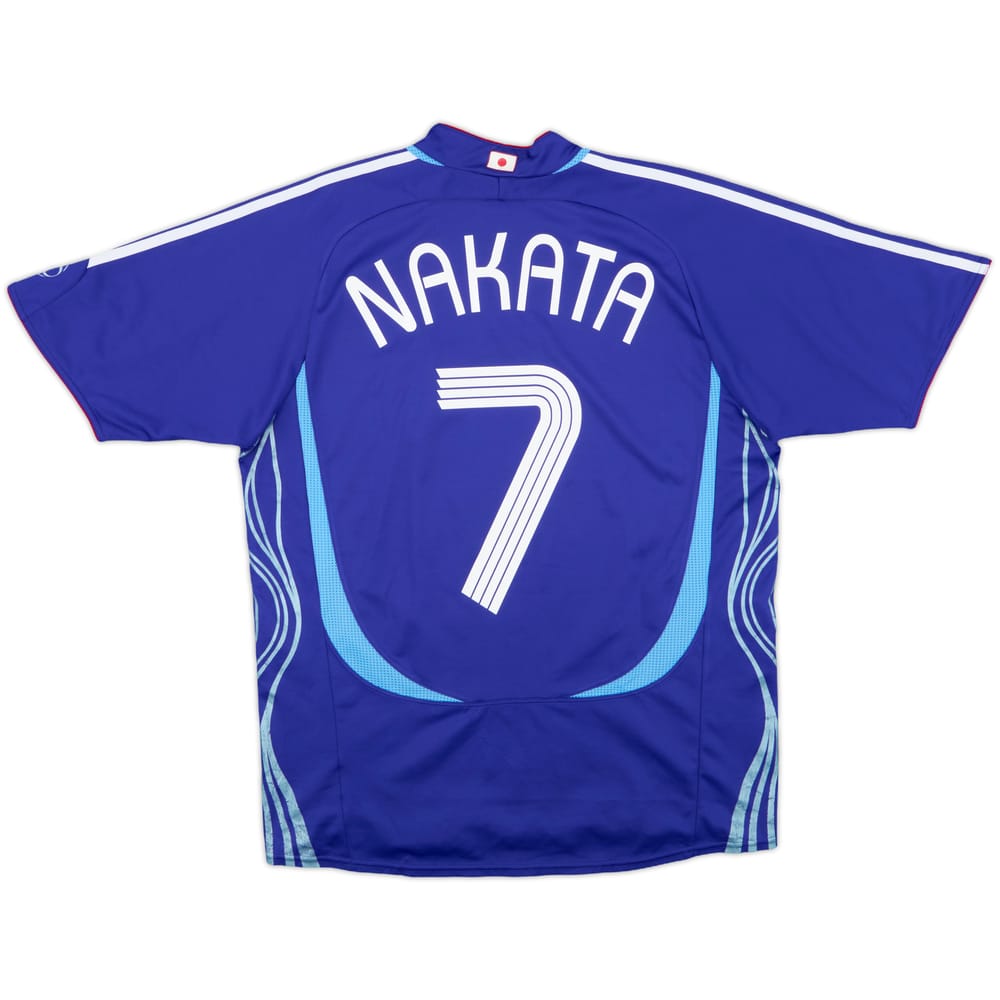 2006-08 Japan Home Shirt Nakata #7 - 6/10 - (M)