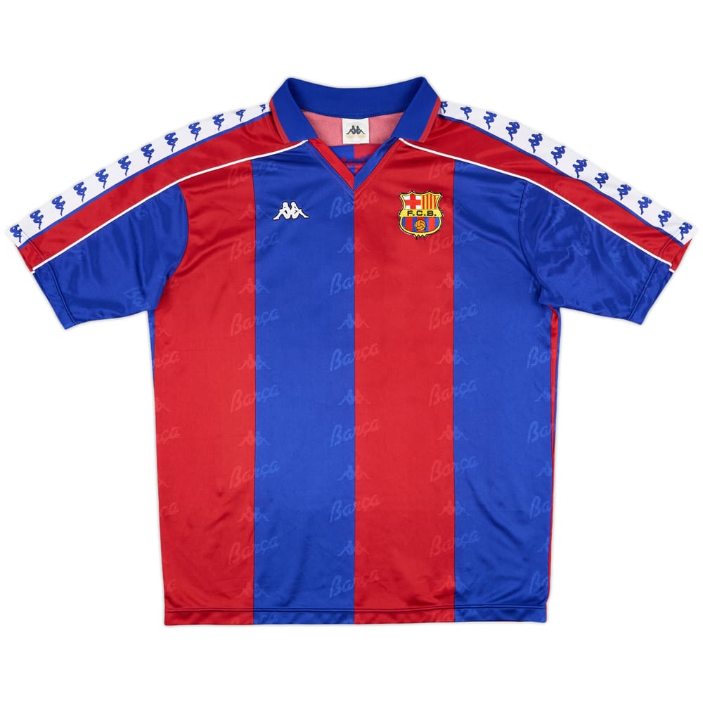1992-95 Barcelona Home Shirt #10 - 8/10 - (L)