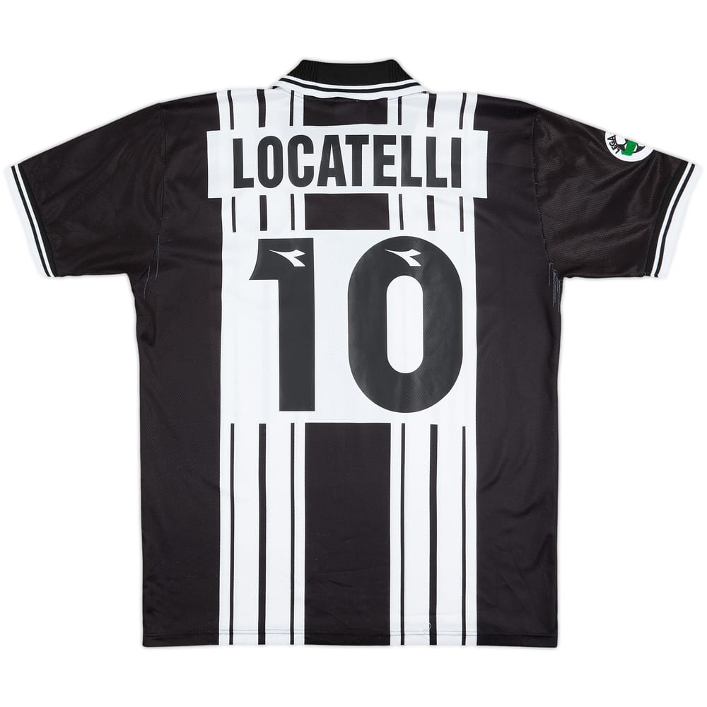 1998-99 Udinese Home Shirt Locatelli #10 - 7/10 - (XL)