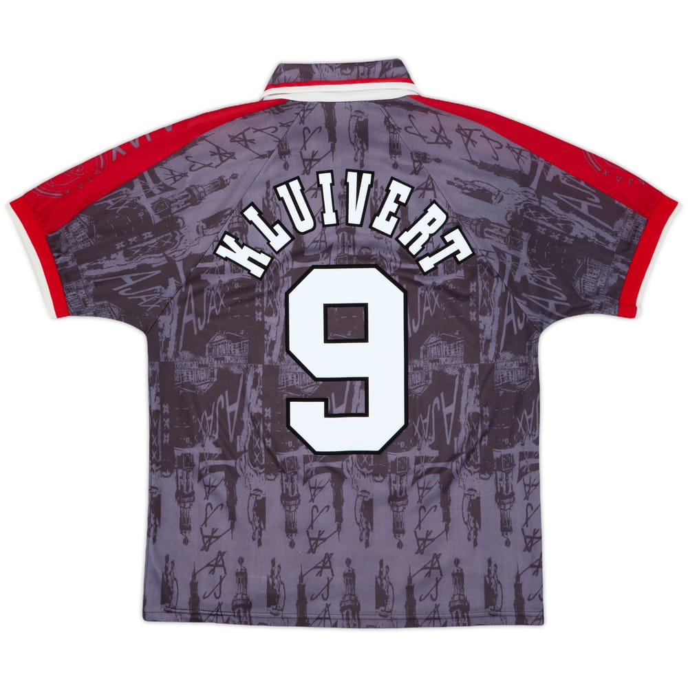 1996-97 Ajax Away Shirt Kluivert #9 - 8/10 - (M)