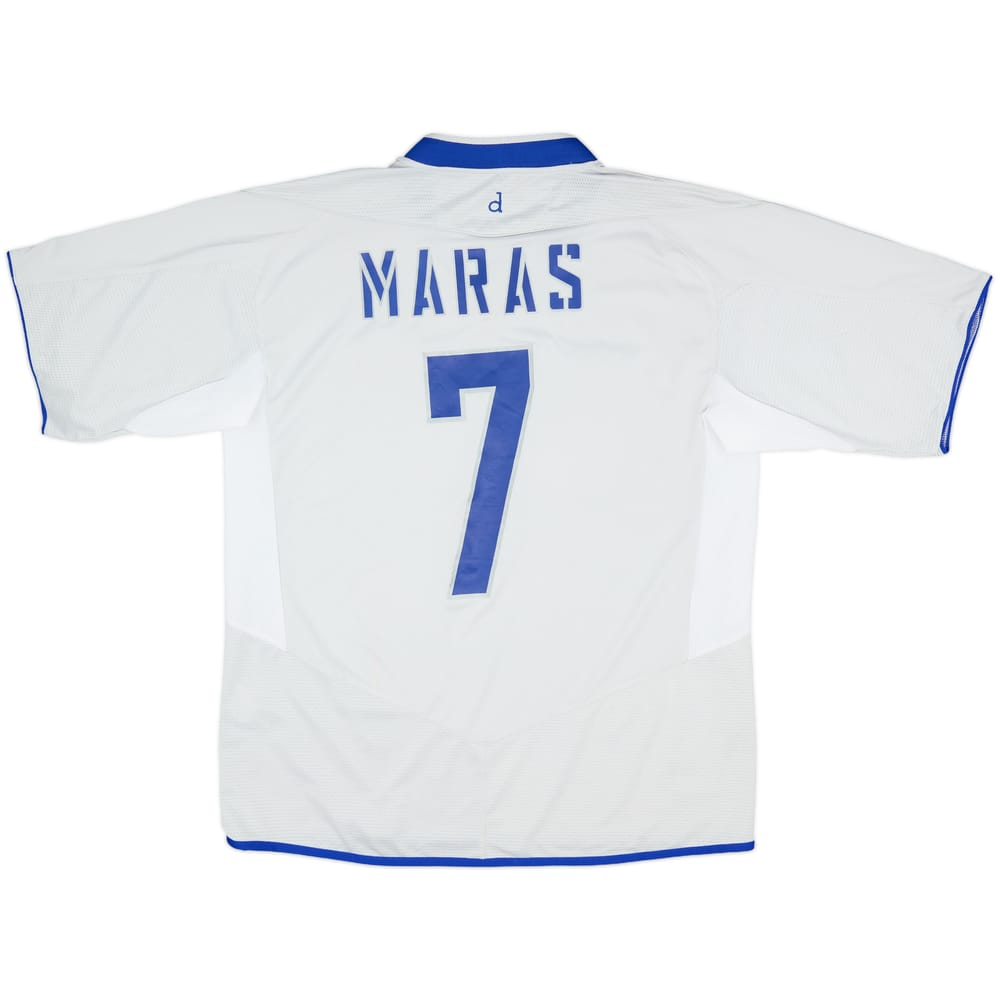 2005-06 Dinamo Zagreb Away Shirt Maras #7 - 9/10 - (M)