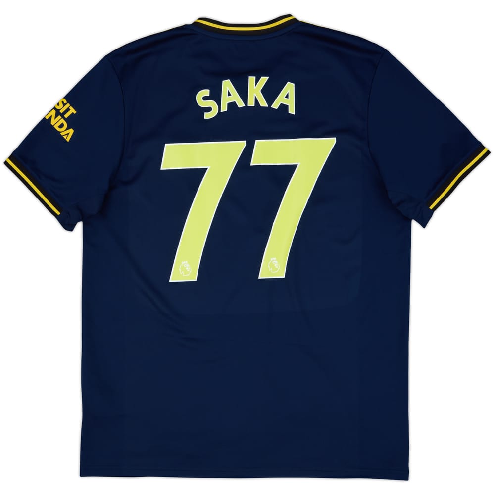2019-20 Arsenal Third Shirt Saka #77 - 9/10 - (L)