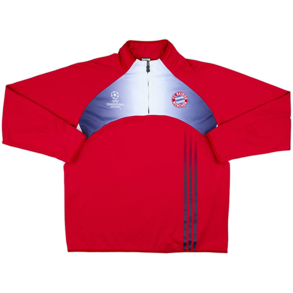 2003-04 Bayern Munich adidas CL 1/4 Zip Sweat Top - 8/10 - (M/L)